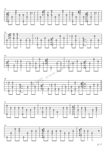 吉他谱 - in my life (nature spirit,with jake shimaburo)