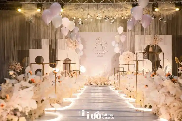 香槟色婚礼现场