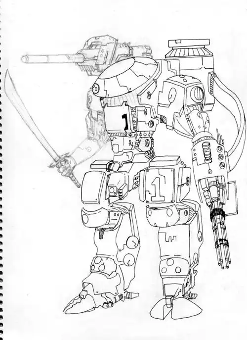 武士级重装机甲