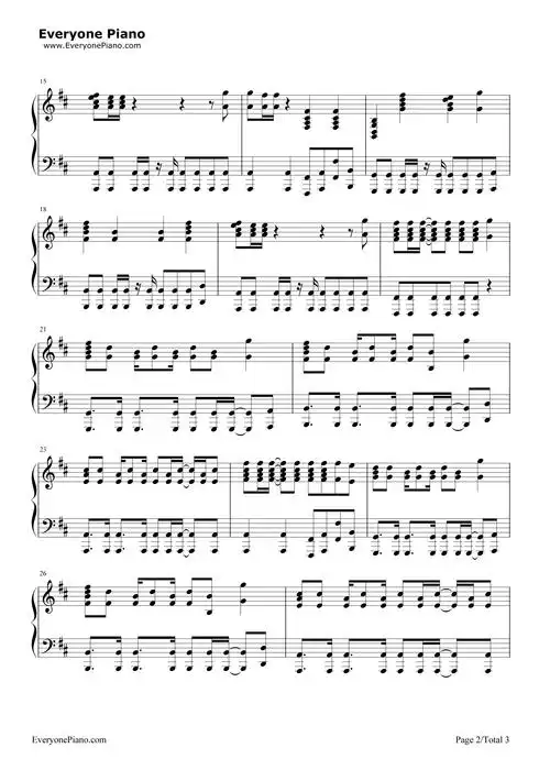 diamonds你们要的钢琴谱