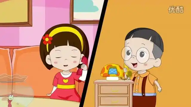 幼儿园礼仪课程 交往 礼仪 接打电话-原创 短片