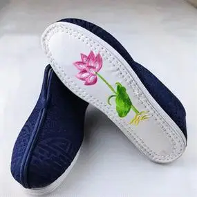 殡葬用品老人寿衣棉鞋莲花天梯绣花鞋底凤凰牡丹女冲喜寿鞋45人付款