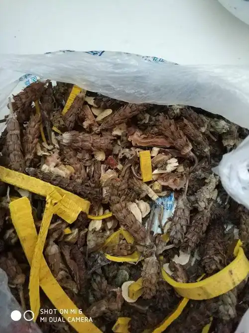 那个是白矾?两袋中药一袋泡脚一袋煎药的