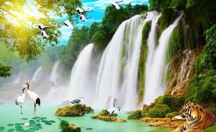 山水画图片(psd,psd源文件)