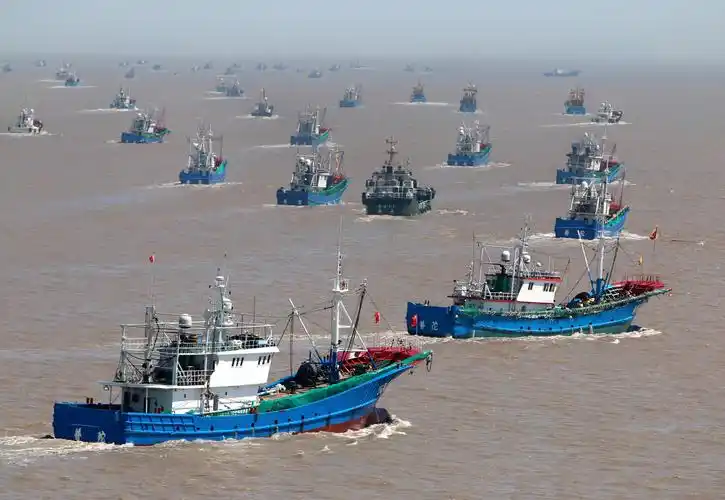 图集东海小开渔千帆出海忙