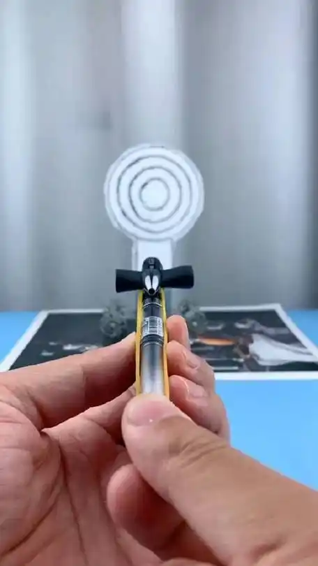 用中性笔制作史上最强狙击步枪,你学会了吗?