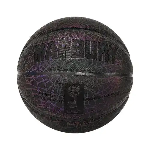 马布里夜光发光反光篮球礼物蓝球反光发光夜光篮球官方正品支持防伪