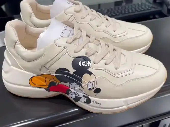 gucci限量款米奇老爹鞋