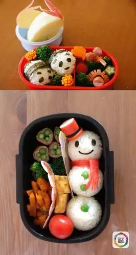 日本妈妈给孩子做的爱心便当