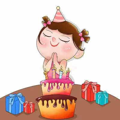 吹生日蜡烛或许愿