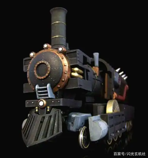 变形金刚动漫人物:重涂《钢铁之心》蒸汽朋克风格的工业大暗黑天