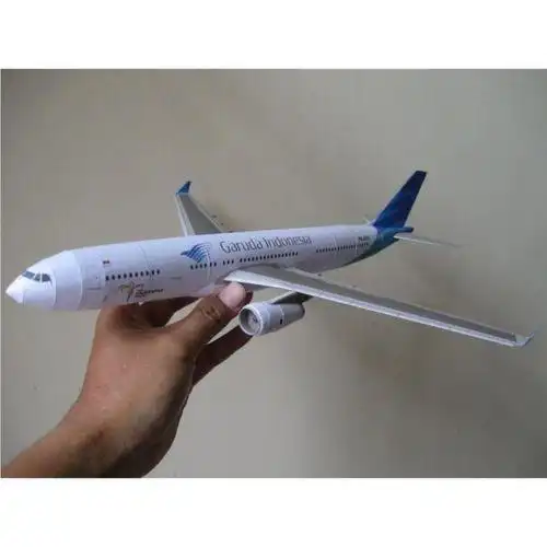 手工 diy手工拼装立体纸质模型空客a330系列民航飞机航空客机3d折纸