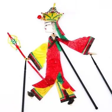 大画西游西游记记美皮影戏商务礼品人偶玩具三打白骨精皮影