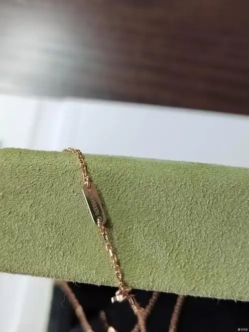 梵克雅宝vca红玉髓小红心玫瑰金项链全新出-爱卡汽车网论坛