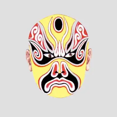 中国京剧脸谱的手机应用