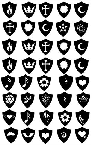 萌学园图腾手臂 纹身贴纸奈亚公主蜜诺娃萌骑士团贴纸五星魔法