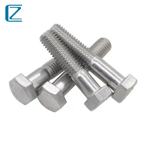 【m6】304不锈钢半牙外六角螺丝 半丝半螺纹六角头螺栓螺钉din931