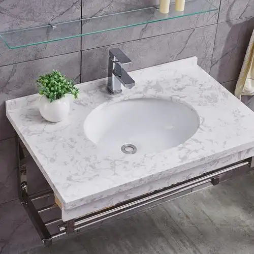 卫生间大理石洗手盆洗漱面盆洗脸盆洗脸池挂墙式