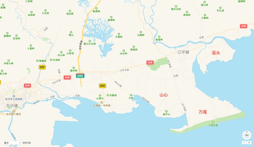 主要聚居在东兴市江平镇的尾,山心,巫头三个海岛上,三岛素有"京族三岛