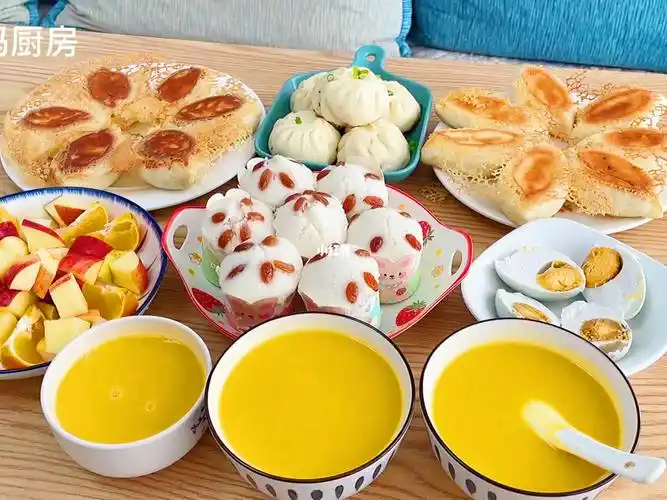 家有小学生,5:30早起做早餐,今天的米糊超好_米糊_早餐_食谱_美食