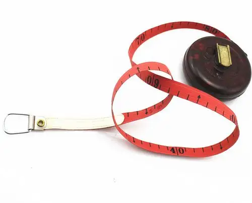 三圈卷尺 布尺 皮尺ta-b 胶布壳布卷尺10 20m 30m 50m 100米