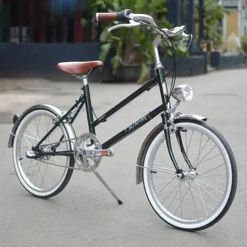 tsunami20寸斜梁内三速复古单车