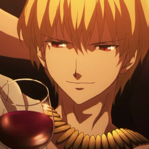 动漫头像 #fate zero# archer 英雄王 吉尔伽美什 金闪闪