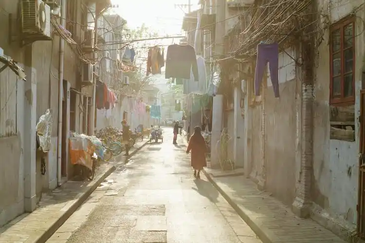 上海的老弄堂安详温暖