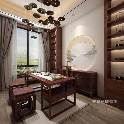 书房茶室才是新中式设计的最佳组合