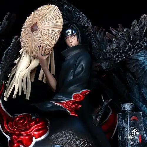 手办火影忍者gk作伴乌鸦宇智波鼬神晓共鸣场景手办