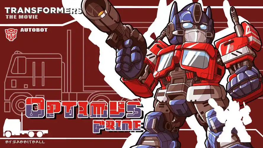 大黄蜂电影q版形象壁纸