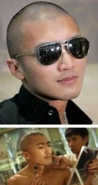 男星剃光头,鹿晗69分,张卫健95分,刘德华99分,最后一位200分_造型