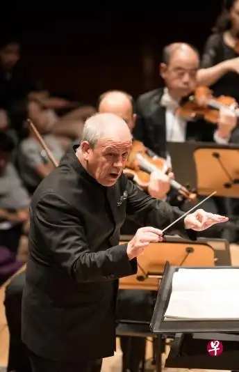 汉斯·格拉夫,2020年出任新加坡交响乐团首席指挥.(档案照)