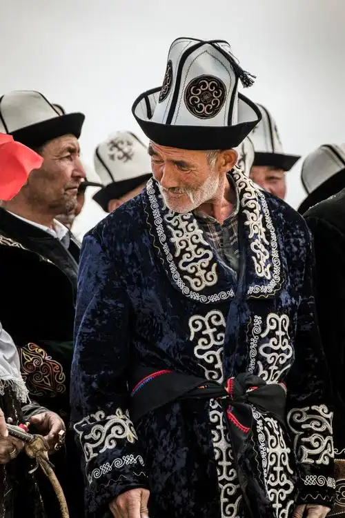 柯尔克孜族人像