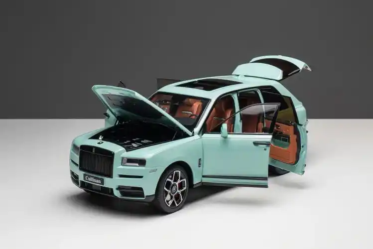 劳斯莱斯118合金全开库里南bb版限量车模