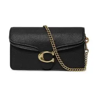 商品coach蔻驰tabby系列女士牛皮革斜挎包76197b4bk黑色小号