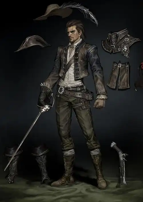 musketeer, youngmin suh : musketeer by youngmin suh on art