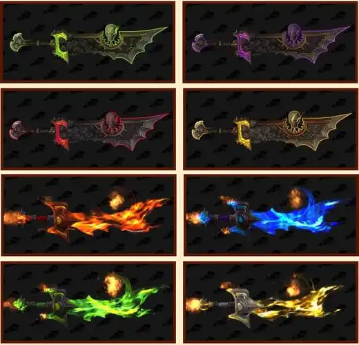 魔兽世界圣骑士灰烬使者神器隐藏外观腐化之忆 能量平衡火之高兴