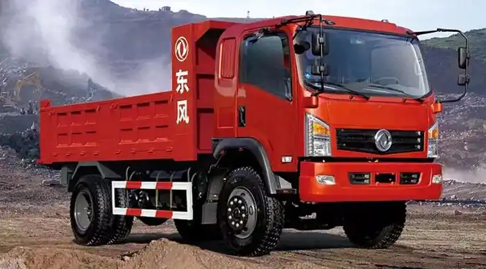 东风牌4.2米翻斗货车价格,东风4米2玉柴4缸160马力翻斗车新报价及图片