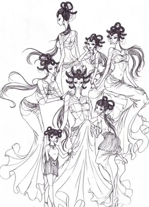 不受人类道德约束的美女蜘蛛精,连肚兜布料也想省