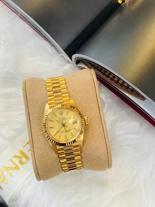 劳力士全金女表