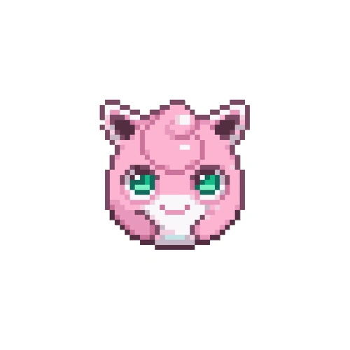 《球球宝可梦系列像素头像》