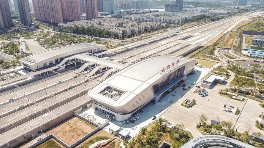 记者探访武汉第四座铁路客运枢纽站 光谷新地标武汉东站静待开通-荆楚