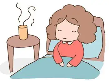 幼儿卧床休息简笔画