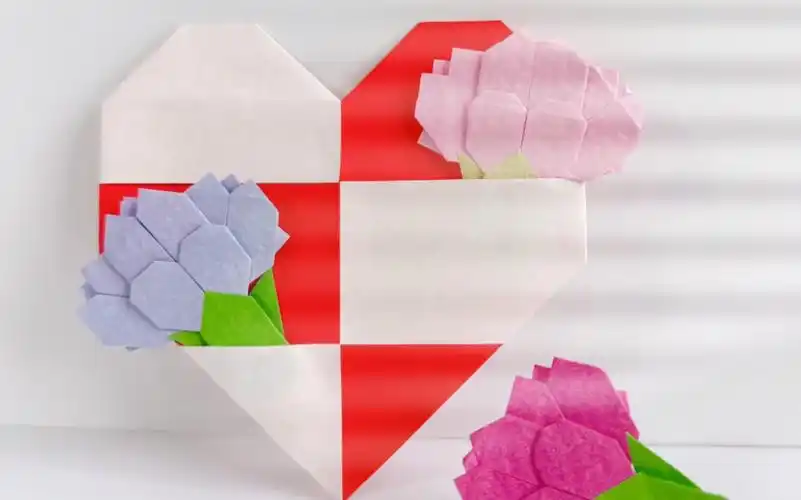 创意爱心贺卡丨折纸教程丨母亲节手工礼物