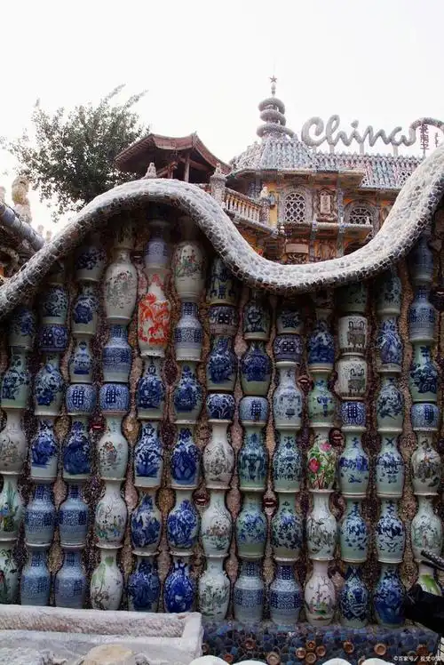 一座建筑艺术展览天津瓷房子