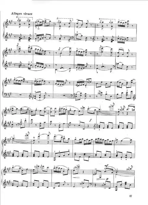 王建中 - 《百鸟朝凤》 - 钢琴谱 - 环球钢琴网