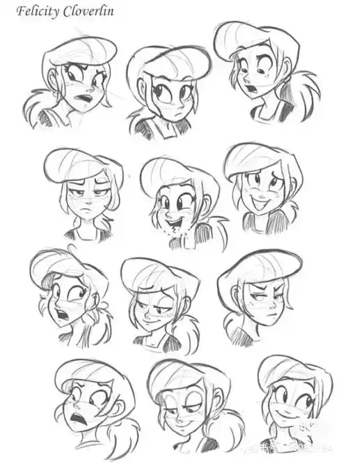 如何画出生动的表情200077迪士尼表情素材