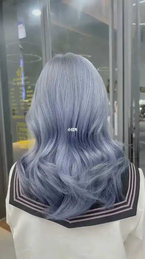 95发色掉色的走向:蓝色蓝绿色青灰色亚麻色发色冷暖肤都可以染!