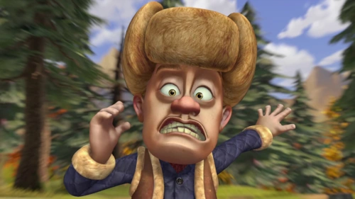 光头强为了头发而兽化?其实只要将强哥的模型变成他就好了